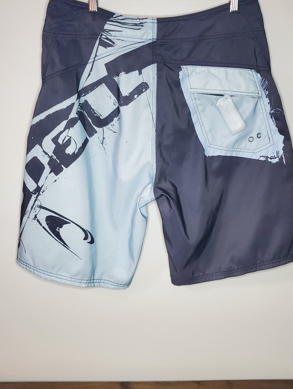 O'Neill Light Blue and Navy Board Shorts